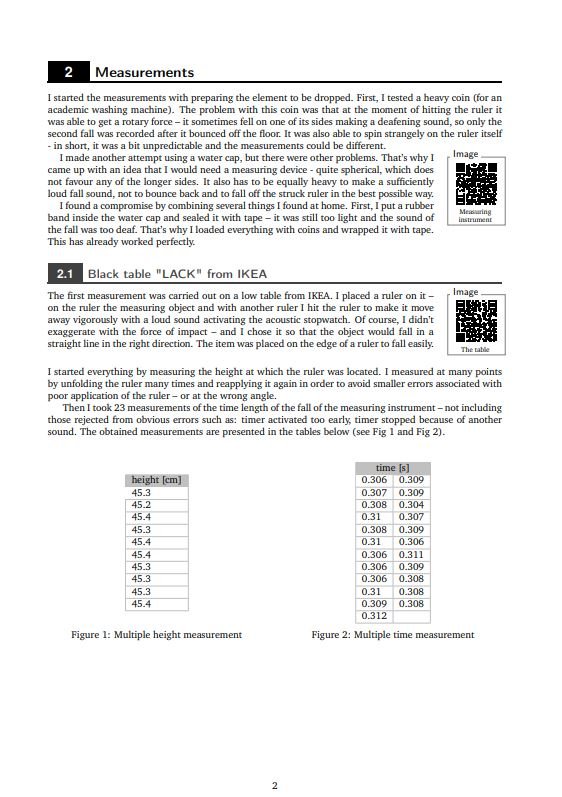 Determination of the acceleration... thumbnail