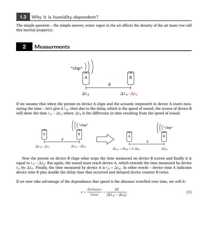 Determining the speed of sound in the air - thumbnail